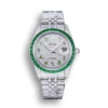 Photo 19 - Diamond Replica Rolex Rolex Datejust Ref.126300 41mm Dial Arabic Bezel Green