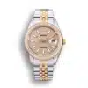 Photo 19 - Diamond Replica Rolex Rolex Datejust Ref.126300 41mm Full-Diamond White Baton Markers