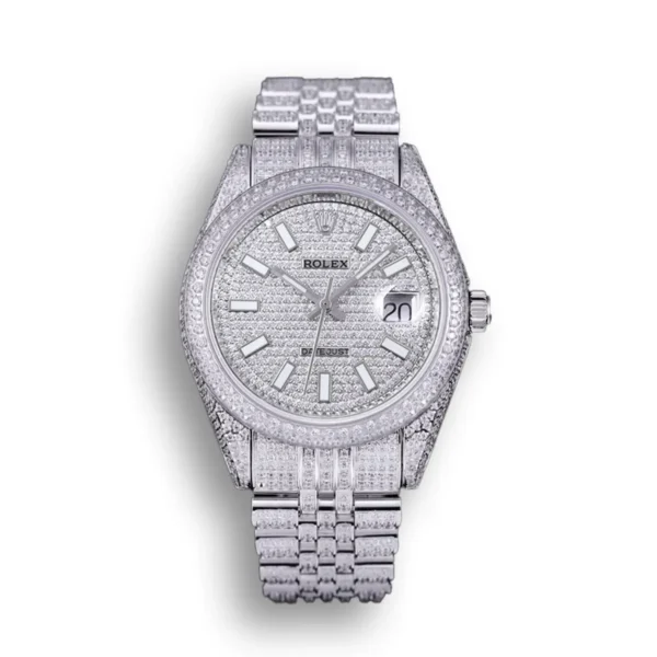 Photo 2 - Diamond Replica Rolex Rolex Datejust Ref.126300 41mm Diamond Dial