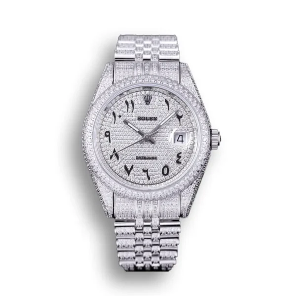 Photo 1 - Diamond Replica Rolex Rolex Datejust Ref.126300 41mm Diamond Dial Arabic