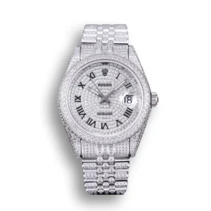 Photo 7 - Datejust Rolex Datejust Ref.126300 41mm Full-Diamond Dial Roman