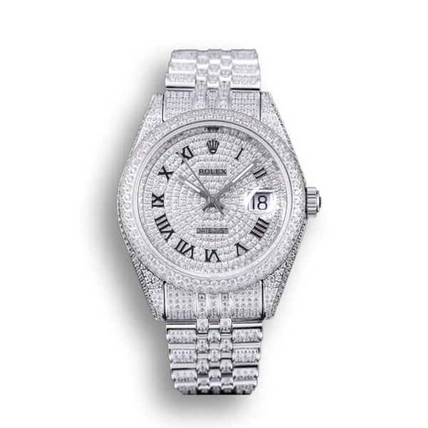 Photo 2 - Datejust Rolex Datejust Ref.126300 41mm Full-Diamond Dial Roman