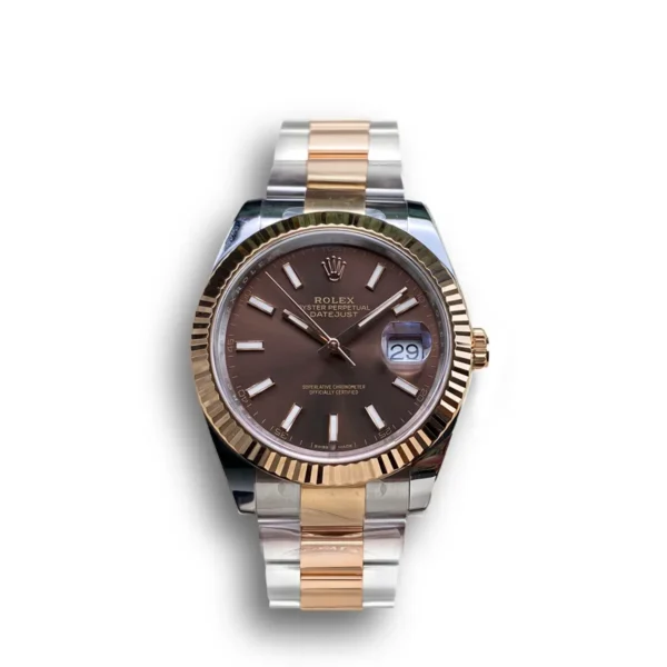 Photo 1 - Men Replica Rolex Rolex Datejust Ref. m126331 41mm Chocolate Dial