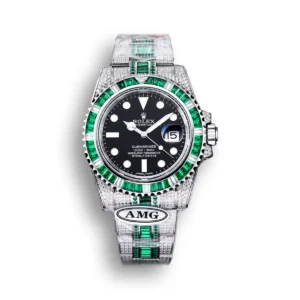 Photo 11 - Diamond Replica Rolex Rolex Submariner Iced Out Ref.126610LV Dial Black