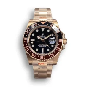 Photo 6 - Gold Replica Rolex Rolex GMT-Master II 40mm Black Dial Ref.126710BLRO-0001 Rose Gold