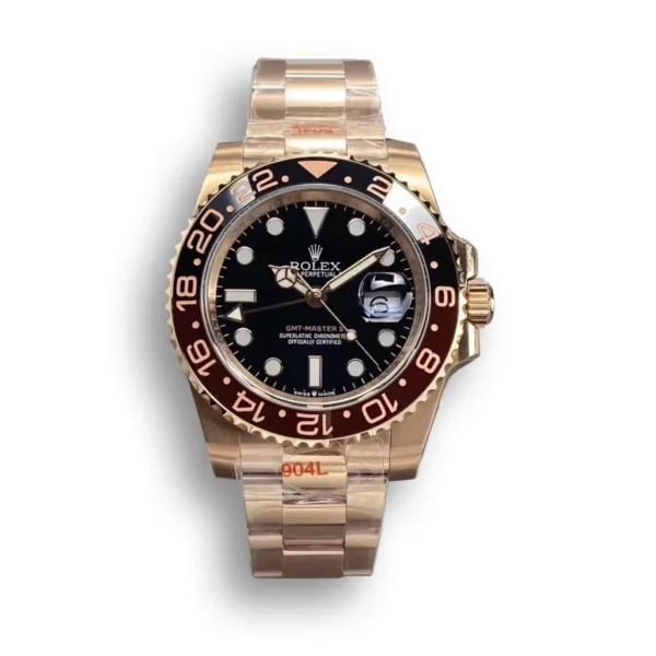 Photo 1 - GMT-Master Rolex GMT-Master II 40mm Black Dial Ref.126710BLRO-0001 Rose Gold