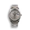 Photo 19 - Men Replica Rolex Rolex Day-Date Ref. 128238 36mm Silver Dial