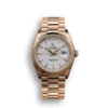 Photo 12 - Gold Replica Rolex Rolex Day-Date Ref. 128238 36mm White Dial Rose Gold