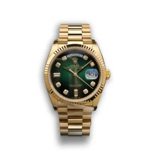 Photo 9 - Day-Date Rolex Day-Date Ref. 128238 36mm Green Ombre Dial