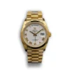 Photo 19 - Gold Replica Rolex Rolex Day-Date Ref. 128238 36mm White Roman Dial Yellow Gold