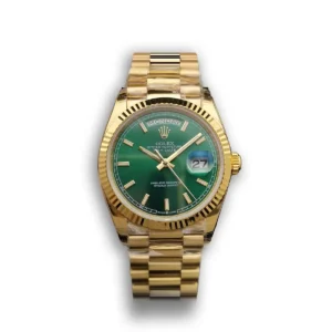 Photo 4 - Day-Date Rolex Day-Date Ref. 128238 36mm Green Dial Yellow Gold