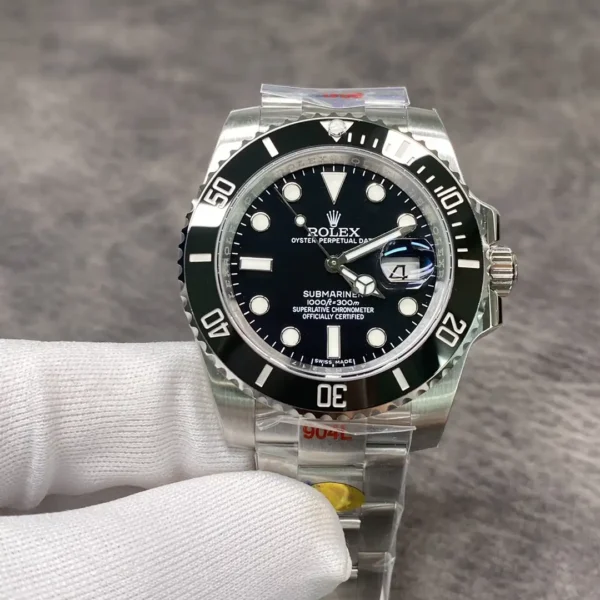 Photo 2 - Men Replica Rolex Rolex Submariner SUB-N Ref.116610 40mm Black Dial