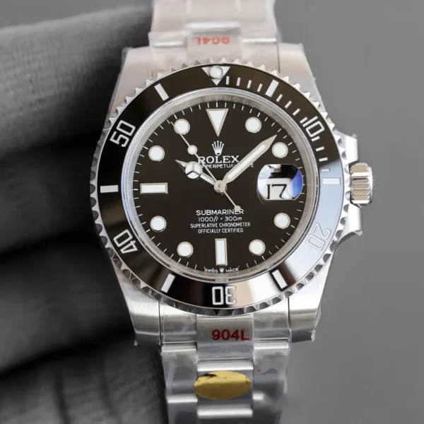 Photo 3 - Men Replica Rolex Rolex Submariner 41mm Dial Black Ref.126610