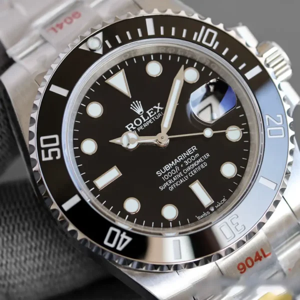 Photo 5 - Men Replica Rolex Rolex Submariner 41mm Dial Black Ref.126610