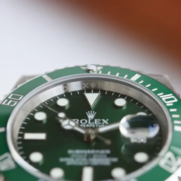 Photo 10 - Men Replica Rolex Rolex Submariner SUB Ref.116610 40mm Green Dial