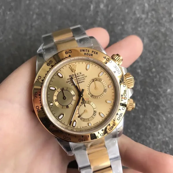 Photo 4 - Gold Replica Rolex Rolex Super Universe Chronograph Daytona ref.116503 Gold Dial