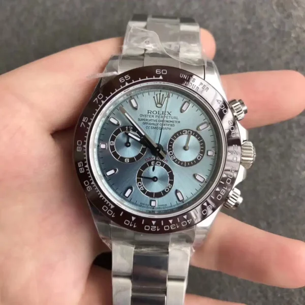 Photo 3 - Daytona Rolex Super Universe Chronograph Daytona ref.116506 Ice Blue Dial