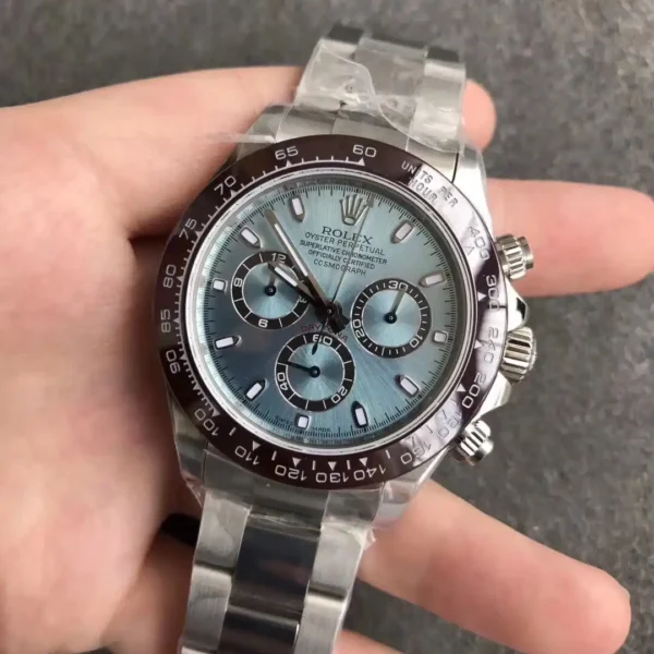 Photo 4 - Daytona Rolex Super Universe Chronograph Daytona ref.116506 Ice Blue Dial