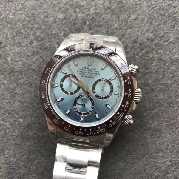 Photo 8 - Daytona Rolex Super Universe Chronograph Daytona ref.116506 Ice Blue Dial