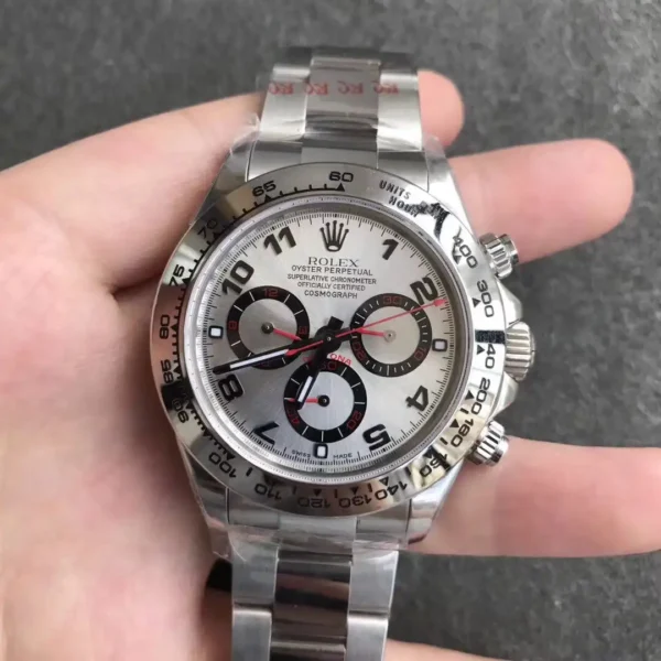 Photo 2 - Daytona Rolex Super Universe Chronograph Daytona ref.116500 Dial Silver