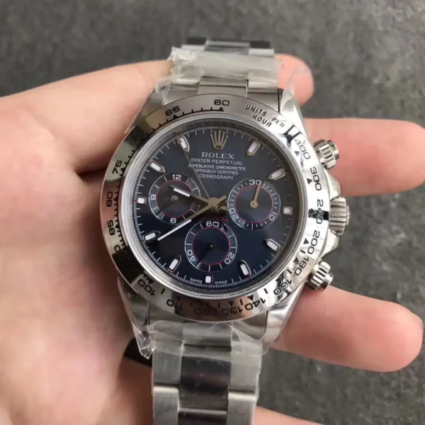 Photo 2 - Daytona Rolex Super Universe Chronograph Daytona ref.116500 Navy Blue Dial