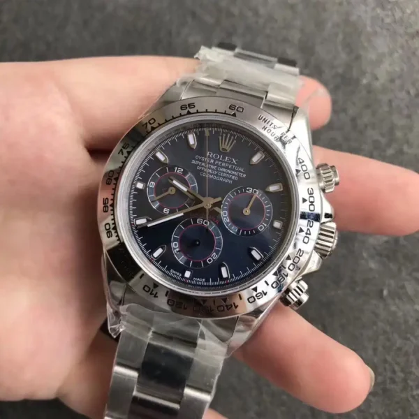 Photo 3 - Daytona Rolex Super Universe Chronograph Daytona ref.116500 Navy Blue Dial