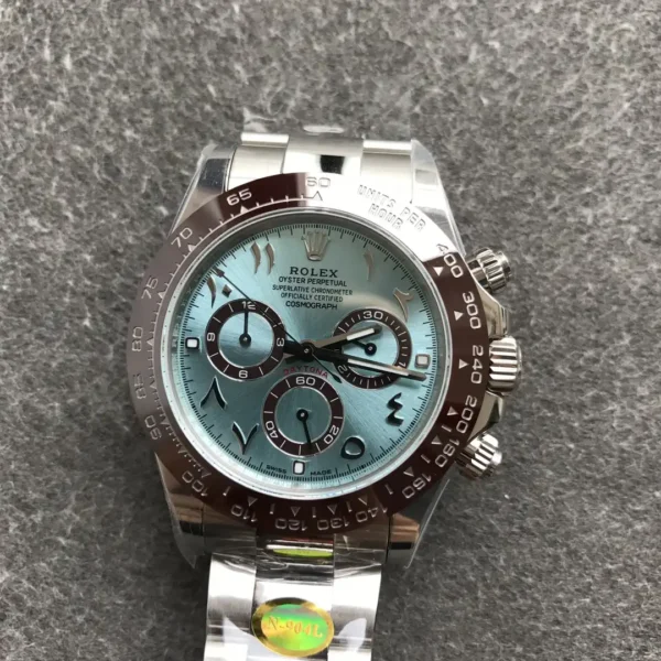 Photo 7 - Daytona Rolex Super Universe Chronograph Daytona ref.116506 Ice Blue Arabic Dial