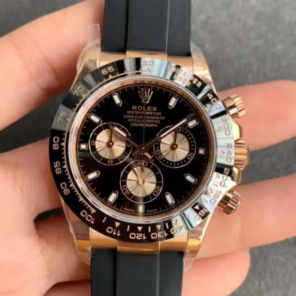 Photo 2 - Daytona Rolex Super Universe Chronograph Daytona ref.116515 Black Dial