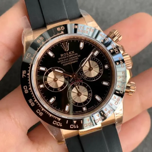 Photo 3 - Daytona Rolex Super Universe Chronograph Daytona ref.116515 Black Dial