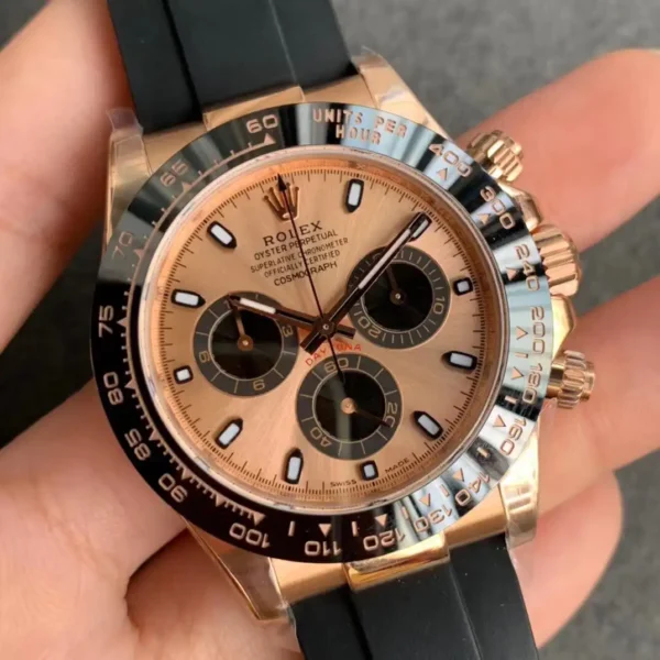 Photo 3 - Daytona Rolex Super Universe Chronograph Daytona ref.116515 Rose Gold Dial