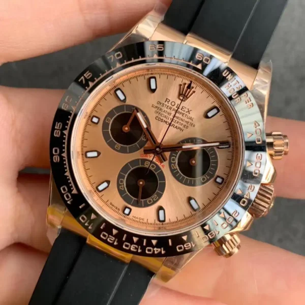 Photo 4 - Gold Replica Rolex Rolex Super Universe Chronograph Daytona ref.116515 Rose Gold Dial