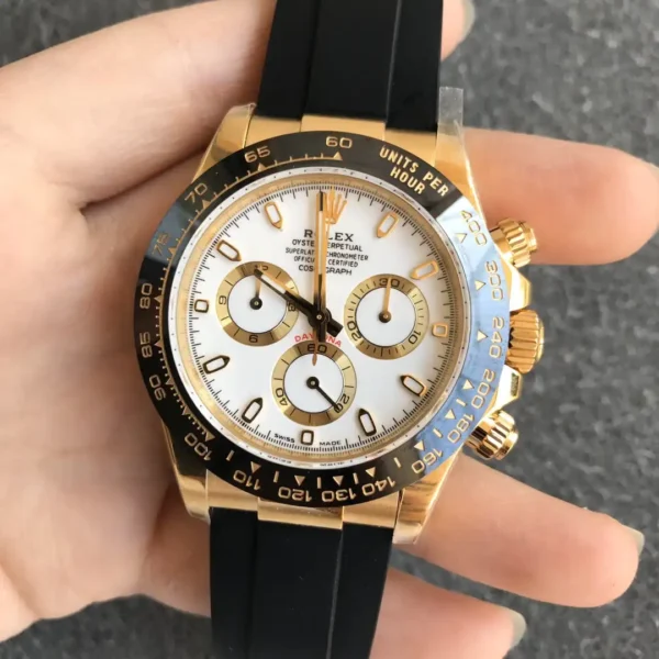 Photo 2 - Daytona Rolex Super Universe Chronograph Daytona ref.116515 Yellow Gold Plated