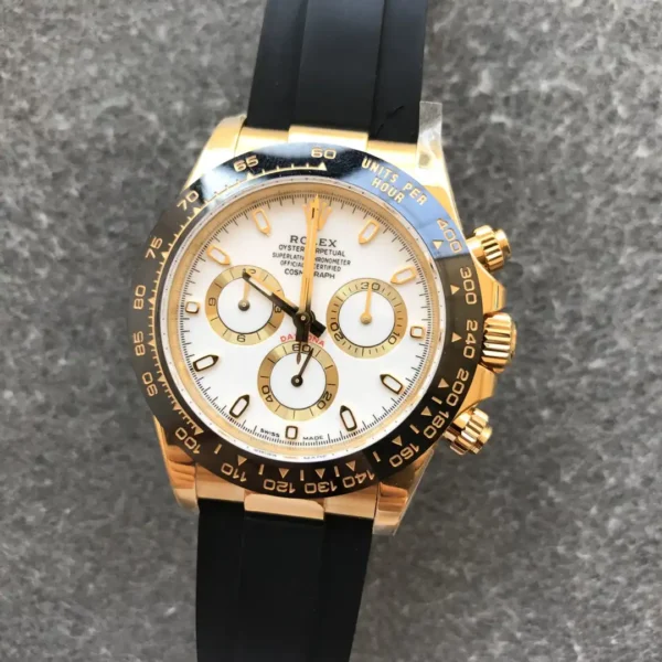 Photo 7 - Daytona Rolex Super Universe Chronograph Daytona ref.116515 Yellow Gold Plated