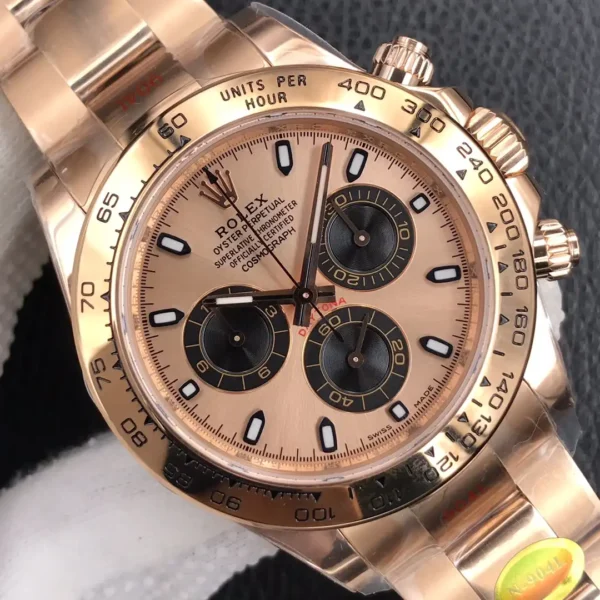 Photo 5 - Gold Replica Rolex Rolex Super Universe Chronograph Daytona ref. m116505 Rose Gold Dial