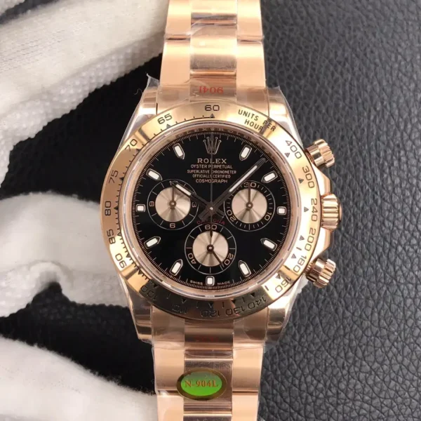 Photo 2 - Daytona Rolex Super Universe Chronograph Daytona ref. m116505 Black Dial