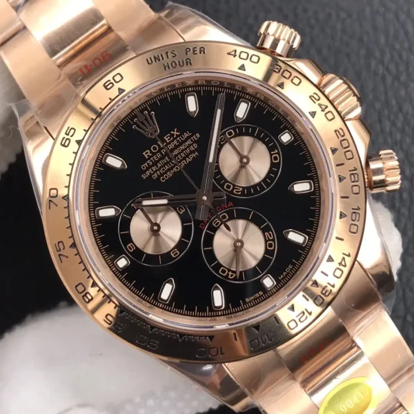 Photo 5 - Daytona Rolex Super Universe Chronograph Daytona ref. m116505 Black Dial