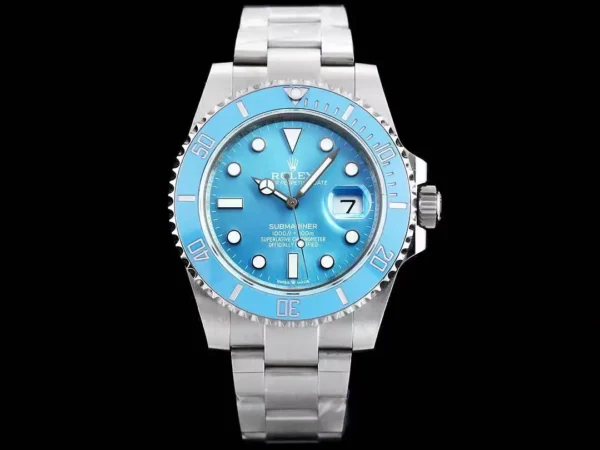 Photo 2 - Submariner Rolex SUB Submariner ref. 116619LB Tiffany Blue Dial