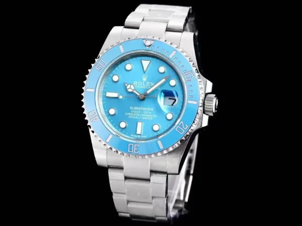 Photo 4 - Submariner Rolex SUB Submariner ref. 116619LB Tiffany Blue Dial