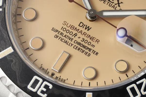 Photo 6 - Submariner Rolex DIW Submariner Parakeet ref. 116610LB Light Brown Dial