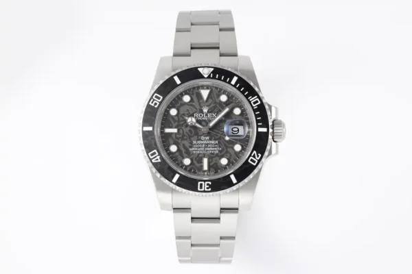 Photo 3 - Submariner Rolex DIW Submariner Parakeet ref. 116610LB Carbon Dial