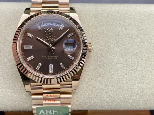 Photo 5 - Day-Date Rolex Day-Date Ref. m228238 Brown Ombre Dial