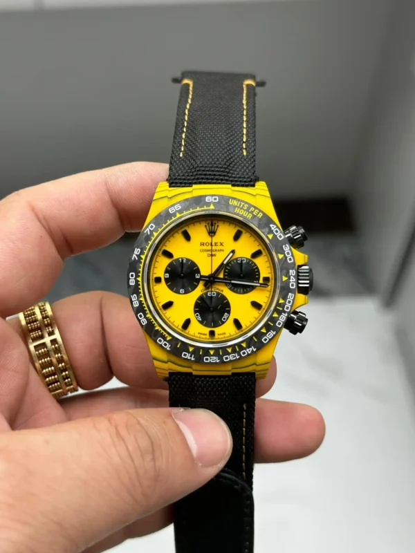 Photo 2 - Daytona DIW Rolex Cosmograph Daytona ref.116500LN Yellow Dial