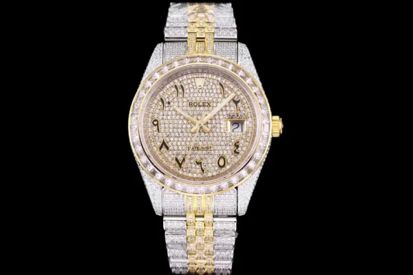 Photo 2 - Diamond Replica Rolex Rolex Datejust Ref.126300 41mm Dial Arabic Yellow Gold