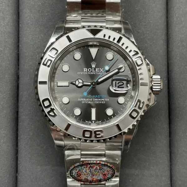 Photo 3 - Men Replica Rolex Rolex Yacht-Master 40mm Ref. m126622-0001 Rhodium Dial