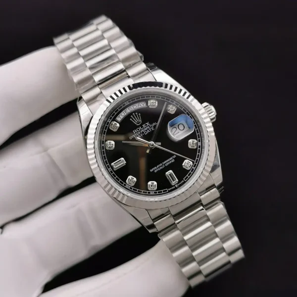 Photo 2 - Day-Date Rolex Day-Date Ref. 128238 36mm Black Dial