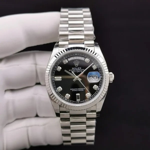 Photo 3 - Day-Date Rolex Day-Date Ref. 128238 36mm Black Dial