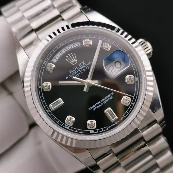 Photo 5 - Day-Date Rolex Day-Date Ref. 128238 36mm Black Dial