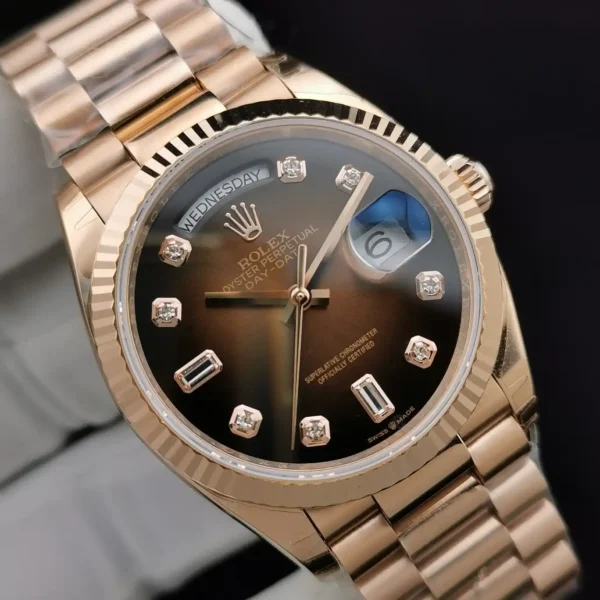 Photo 5 - Day-Date Rolex Day-Date Ref. 128238 36mm Brown Ombre Dial