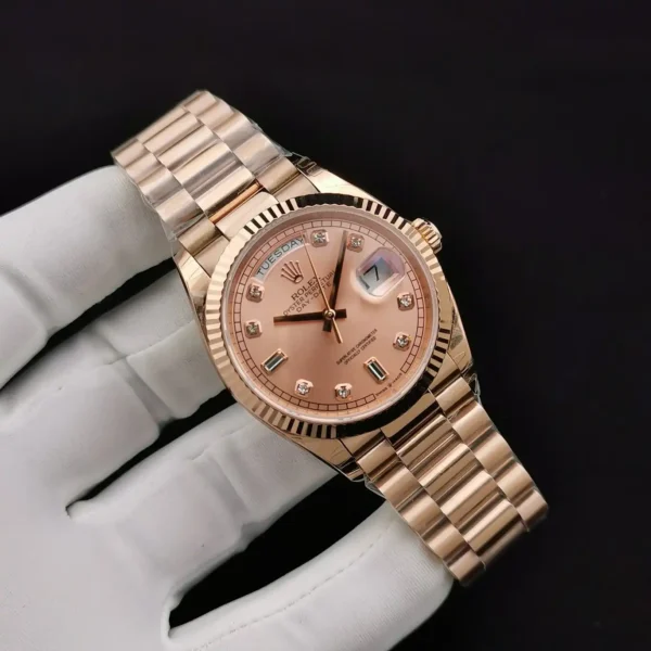 Photo 2 - Day-Date Rolex Day-Date Ref. 128238 36mm Rose Gold Dial