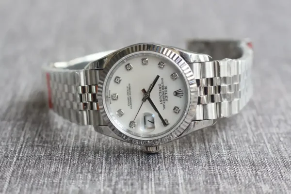 Photo 8 - Men Replica Rolex Rolex Datejust Ref.126233 36mm Dial White Mother of Pearl